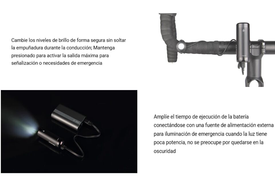 Foco delantero Ravemen CR450 450 Lúmenes - Imagen 5