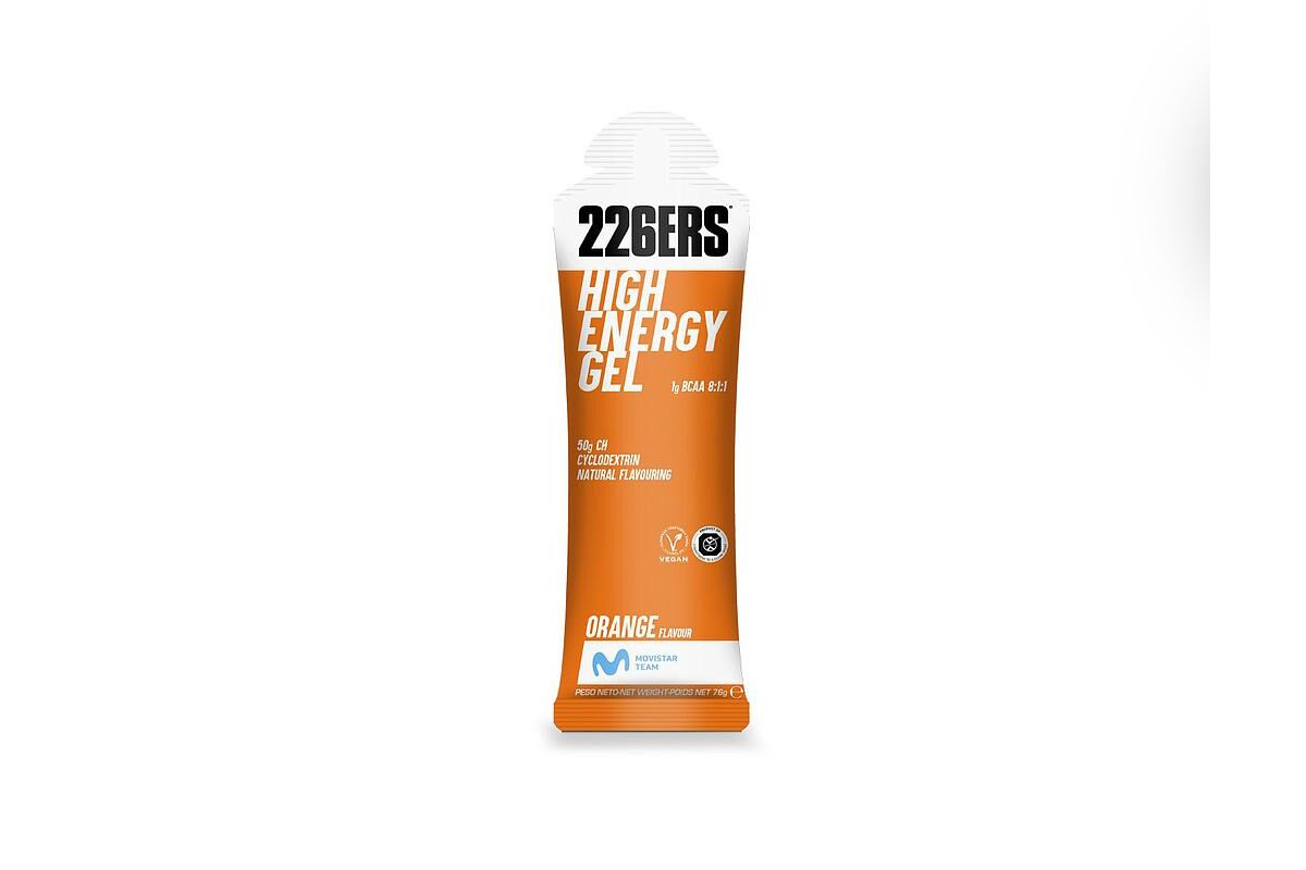 Gel 226ERS - HIGH ENERGY GEL 76g - BCAA - Naranja