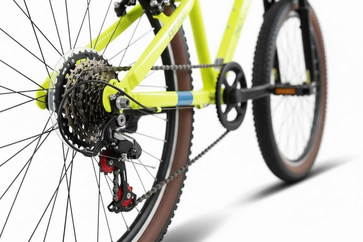 Bicicleta JL Wenti 26" Aluminio, 1x7 Vel con Doble Mando Shimano, Barra Alta o Barra Baja - Imagen 2