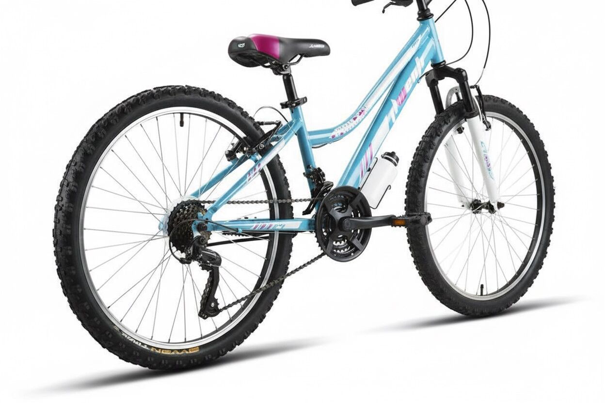 Bicicleta JL Wenti 26" Aluminio, 1x7 Vel con Doble Mando Shimano, Barra Alta o Barra Baja - Imagen 14