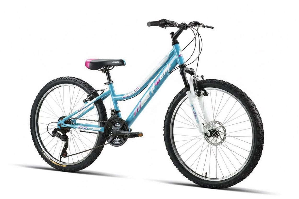 Bicicleta JL Wenti 26" Aluminio, 1x7 Vel con Doble Mando Shimano, Barra Alta o Barra Baja - Imagen 15