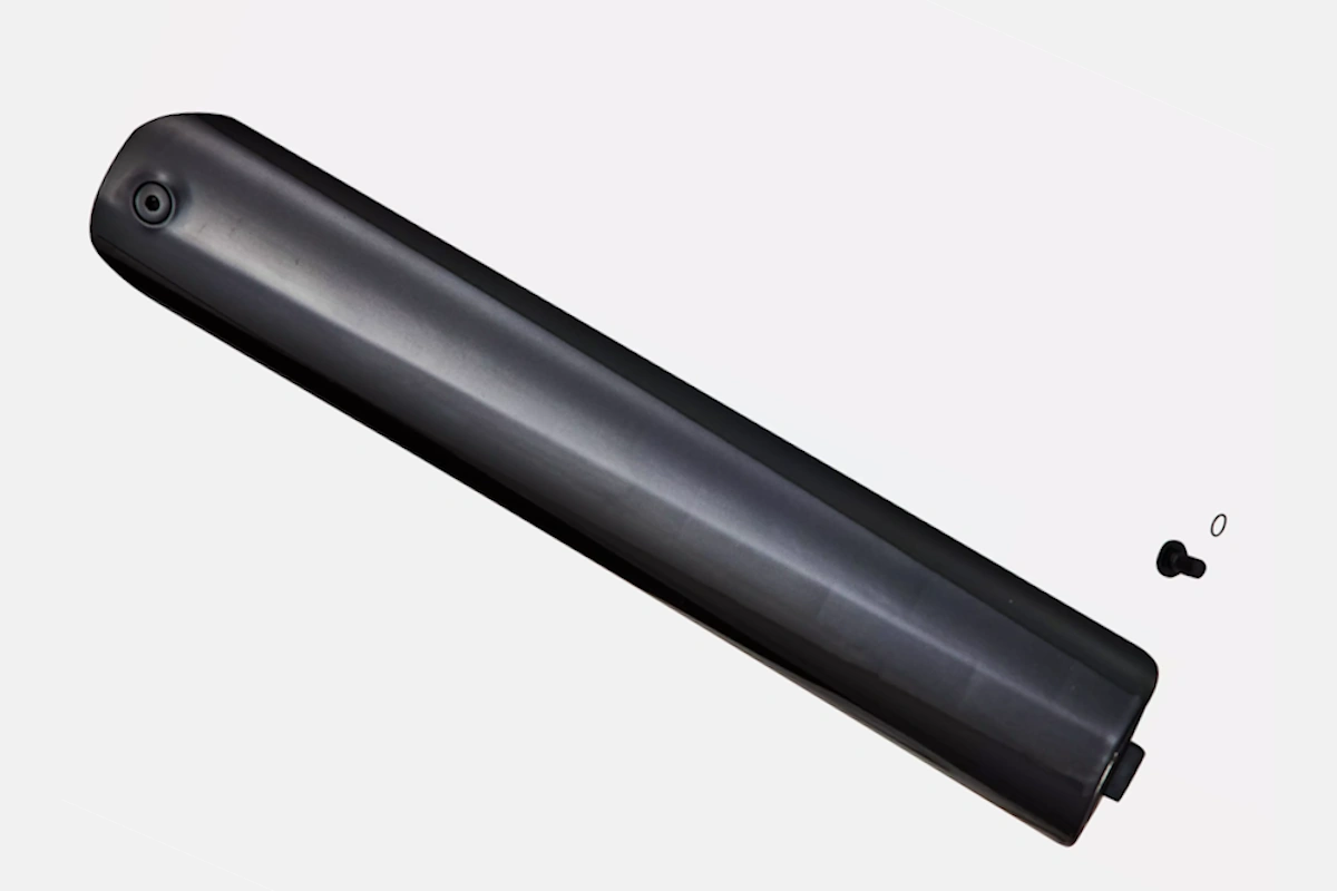 Tapa de batería para Specialized Turbo Levo 4 Pro Gloss Metallic Obsidian/Burnt Gold Metallic