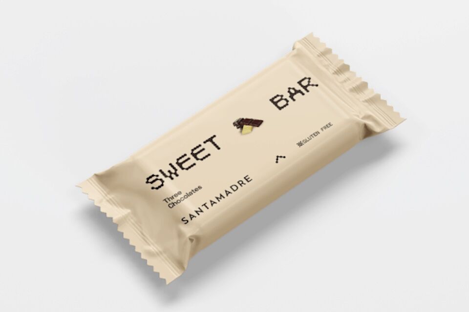 Barrita SANTA MADRE - Sweet Bar- Tres chocolates