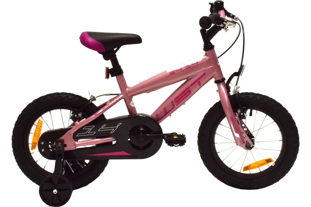 WST 14" Elegance – Bici infantil con V‑Brake, estabilizadores y cubrecadena - Imagen 2