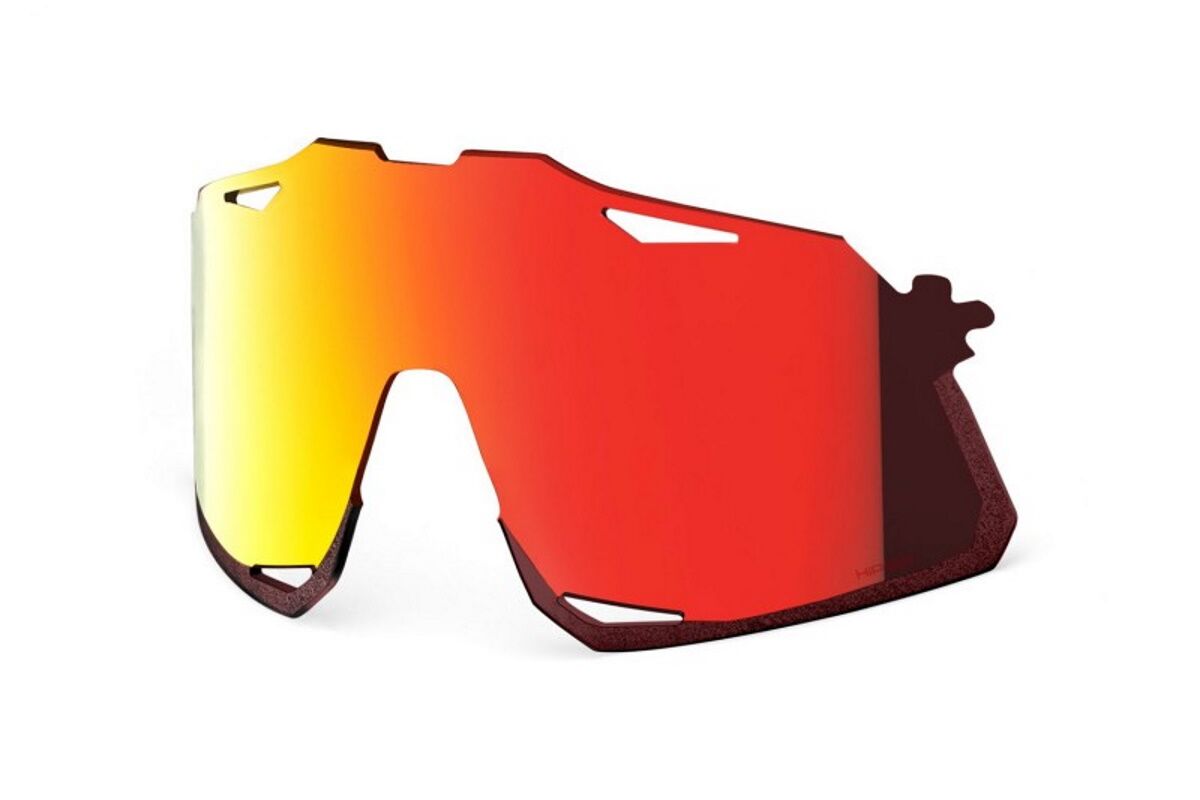 Gafas ciclismo 100% - HYPERCRAFT®- Lente Hiper Red Multilayer Mirror Lens