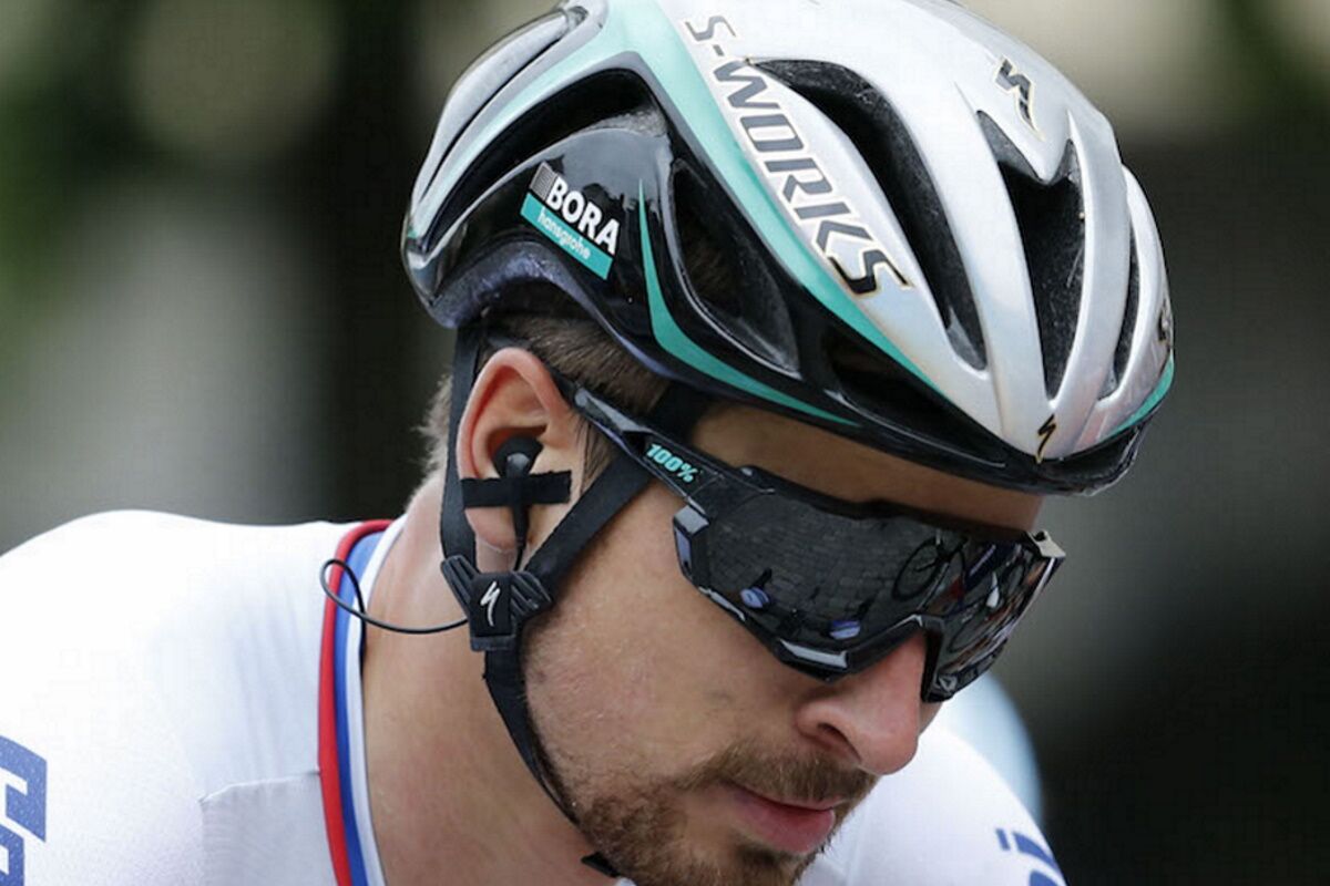 Gafas ciclismo 100% - SPEEDTRAP® - Matte White - Hiper® Blue Multilayer Mirror Lens - Imagen 6