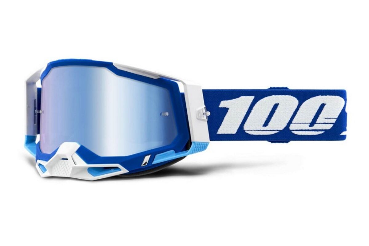 Gafas máscara 100% - RACECRAFT2 Goggle - Mirror Blue Lens
