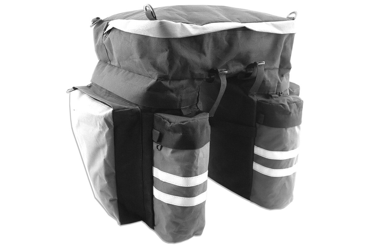 Alforjas MACH de bicicleta 50L. Reforzada