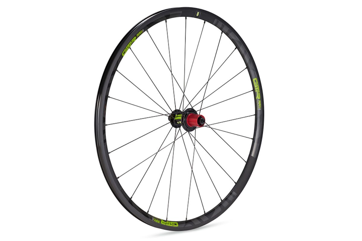 Rueda trasera aluminio carretera GTR RR17 Verde V/Brake Shimano