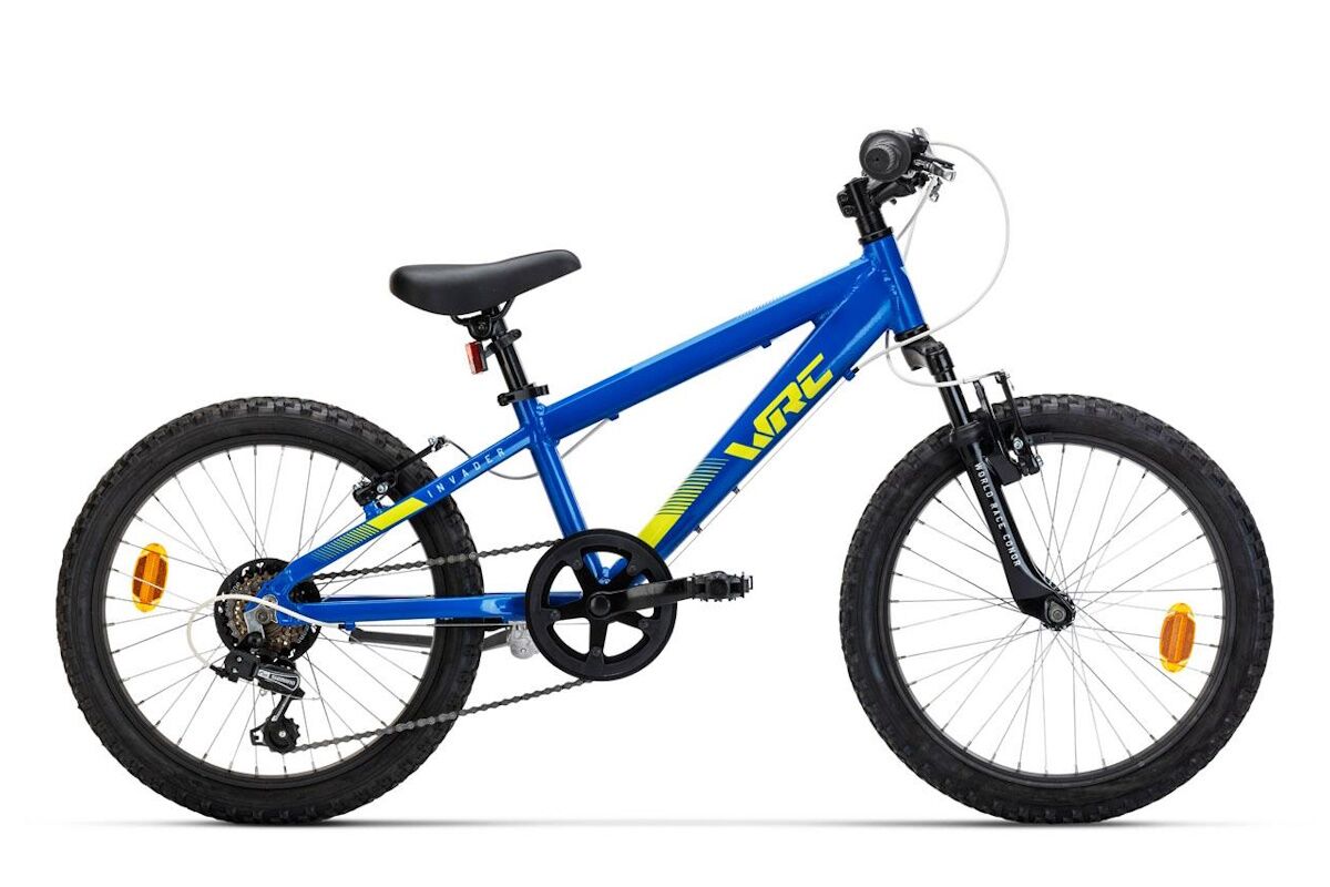 Bicicleta MTB niño 6 a 9 años - 20" - Aluminio - WRC INVADER X - Azul