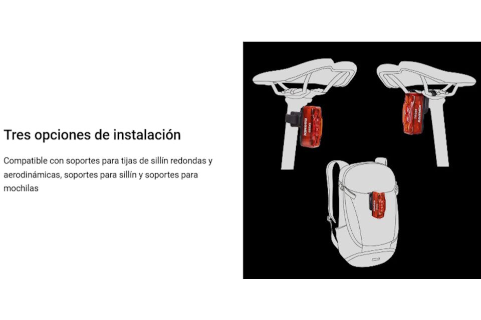 Piloto trasero Ravemen TR250 250 Lúmenes - Imagen 5