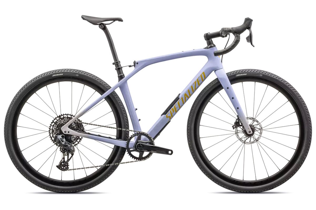 Specialized Diverge STR Expert 2024, bicicleta gravel carbono con suspensión Future Shock, grupo electrónico SRAM Rival/GX Eagle AXS, oportunidad modelo actual.