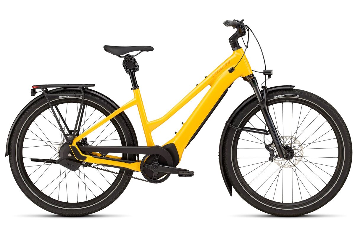 Specialized Turbo Vado 5.0 IGH Step-Through, e-bike automatica de alta gama para la mujer aventurera.