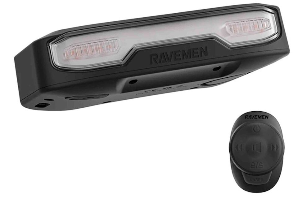 Piloto trasero Ravemen NT101 con intermitentes de giro