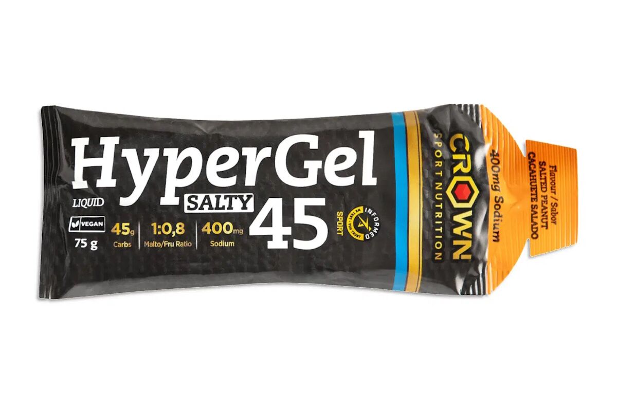 Gel CROWN - HyperGel 45 - CACAHUETE SALADO - 400mg SODIO