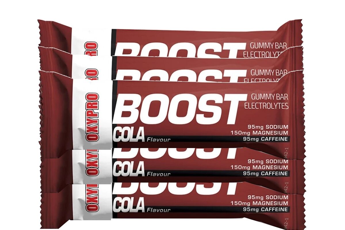 Barrita Oxipro Energy Boost Gominola Cola PLUS Magnesio (CAFEINA) - Imagen 2