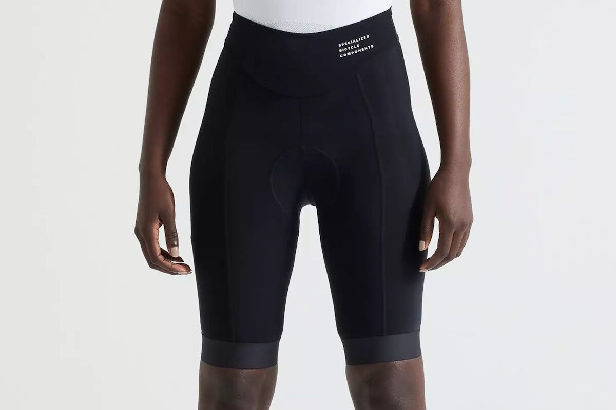 Culotte corto sin tirantes Specialized Foundation para mujer, diseño sostenible con badana 3D Body Geometry.