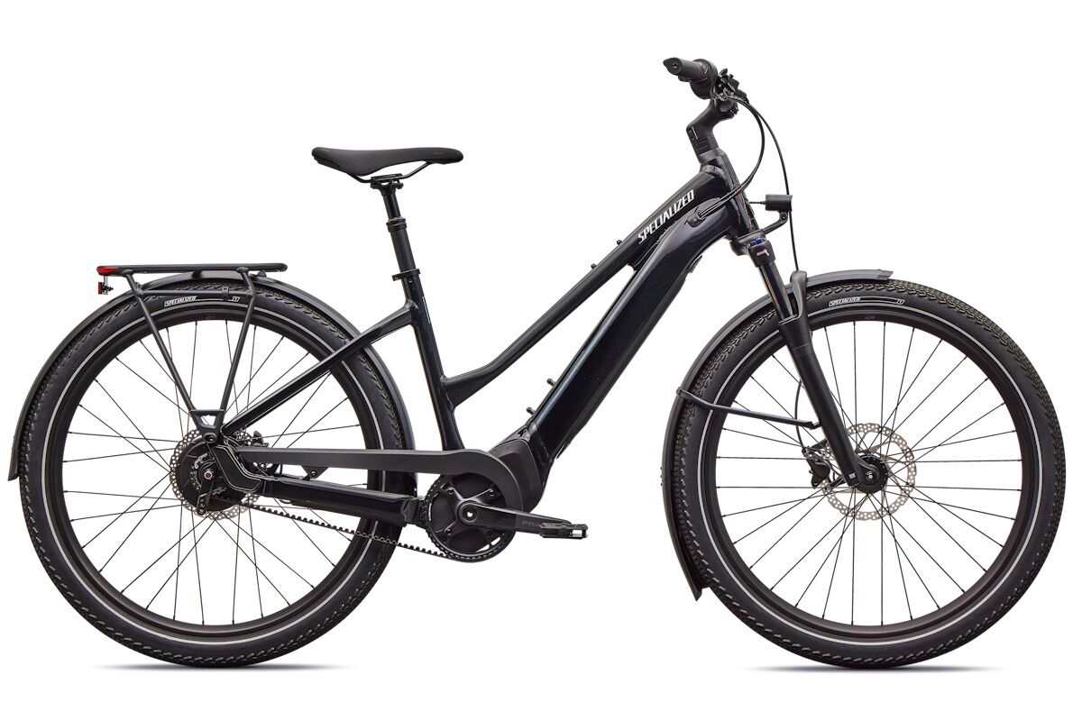 bicicleta electrica de motaña con cambio automatico para mujer activa de marca premium. Specialized Turbo Vado 4.0 IGH Step Through