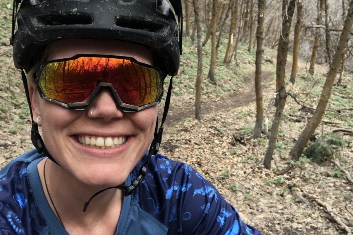 Gafas ciclismo 100% - SPEEDTRAP® - Soft Tact Oxyfire - Hiper® Red Multilayer Mirror Lens - Imagen 4