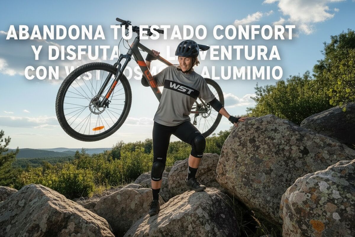 Bicicleta MTB WST Cosmo 26 pulgadas Aluminio Shimano 8 vel | Talla 14 y 17 - Imagen 3
