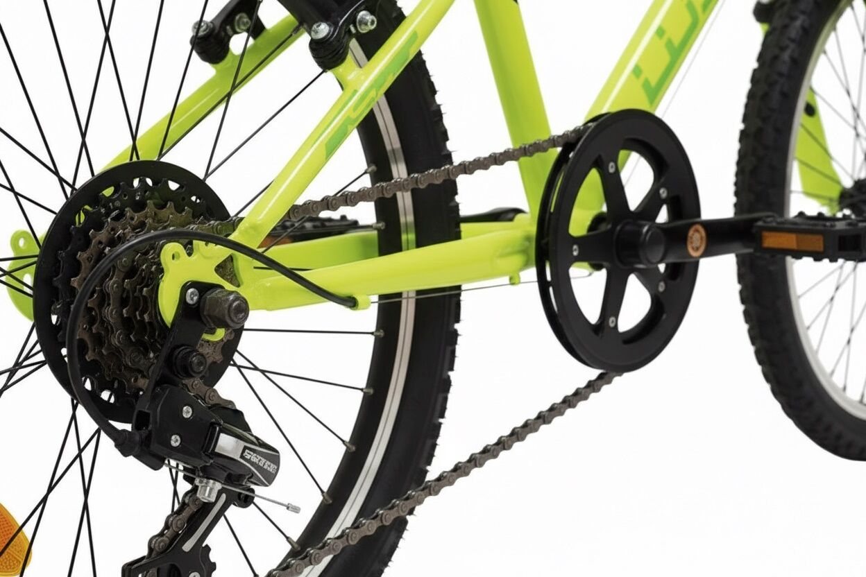 Bicicleta Infantil WST Sniper 20" con Suspensión y Shimano 6v - Imagen 7