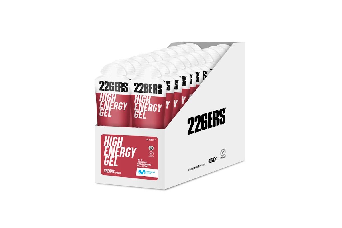 Gel 226ERS - HIGH ENERGY GEL 76g - Cereza Cafeina - Imagen 3