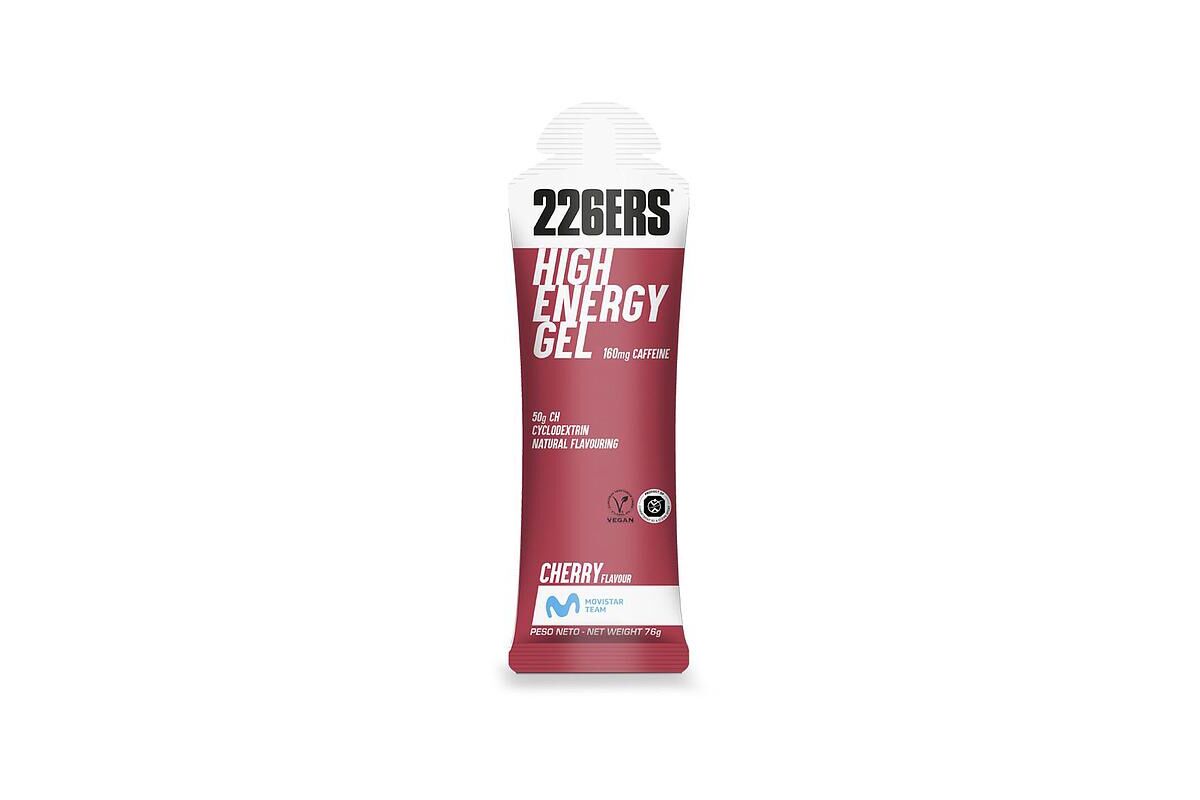 Gel 226ERS - HIGH ENERGY GEL 76g - Cereza Cafeina