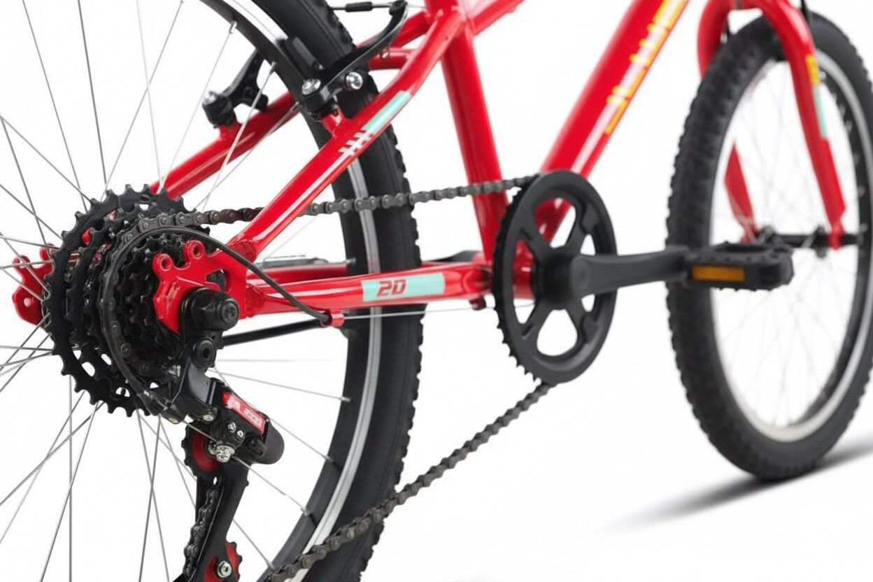 Bicicleta Infantil Ultraligera JL Wenti 20" 5 velocidades - Imagen 6