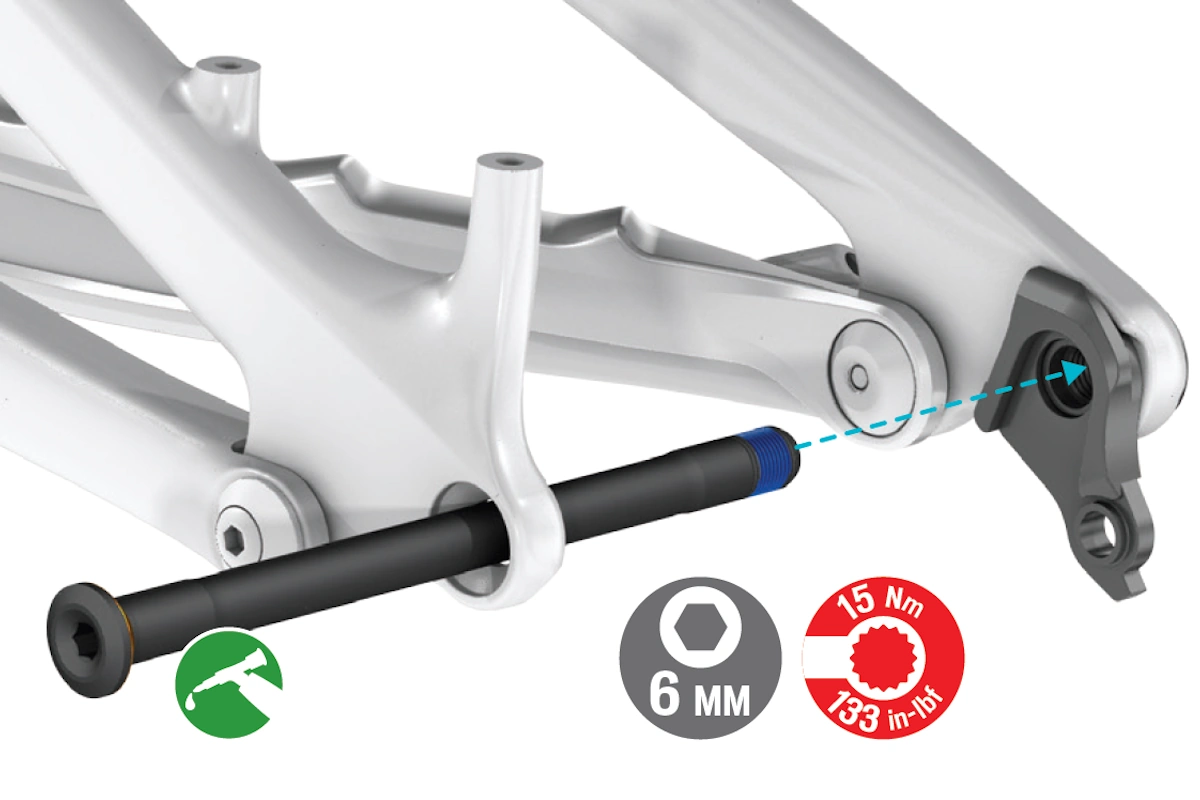 Compra eje pasante para tu Tubo Levo en www.thebike.es