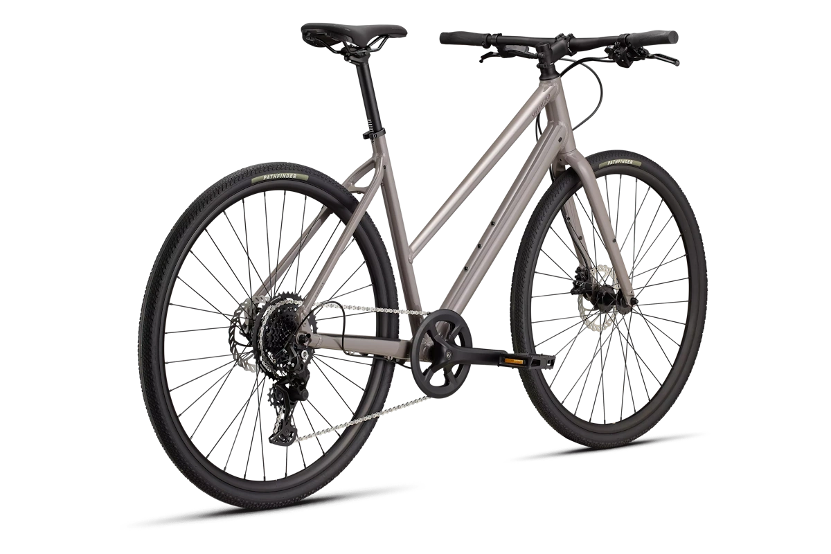 Specialized Sirrus X 2.0 Step-Through – Híbrida urbana-mixta con cuadro A1, Shimano CUES 1x9 (11–46), frenos hidráulicos y Pathfinder 700x40 (barra baja) - Imagen 8