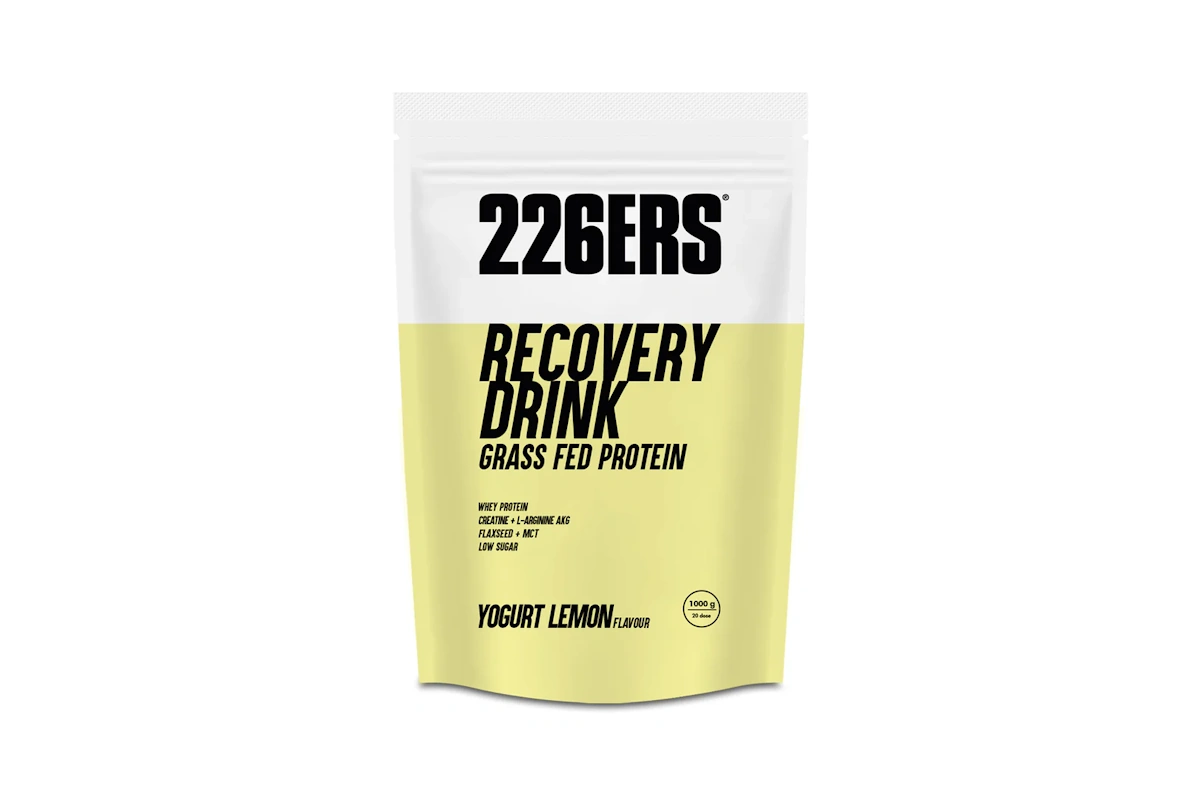 Bolsa de 1kg de Recovery Drink 226ERS Grass Fed disponible en sabor yogurt