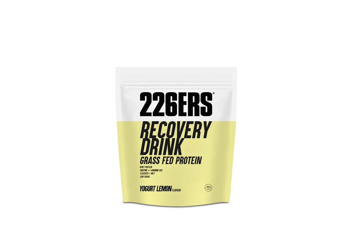 Bolsa de 500gr de Recovery Drink 226ERS Grass Fed disponible en sabor yogurt