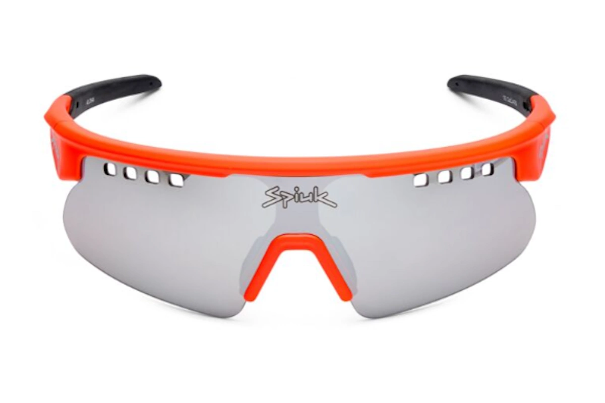 Gafas Spiuk Aloha Junior naranja espejo plata para ciclismo junior