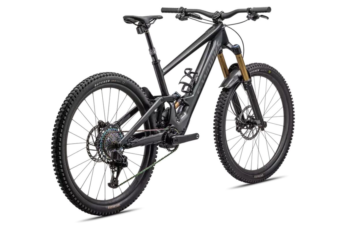 Specialized S-Works Turbo Kenevo SL2 Gloss Black Liquid Metal / Brushed Liquid Metal / Black Brushed Chrome - Imagen 3