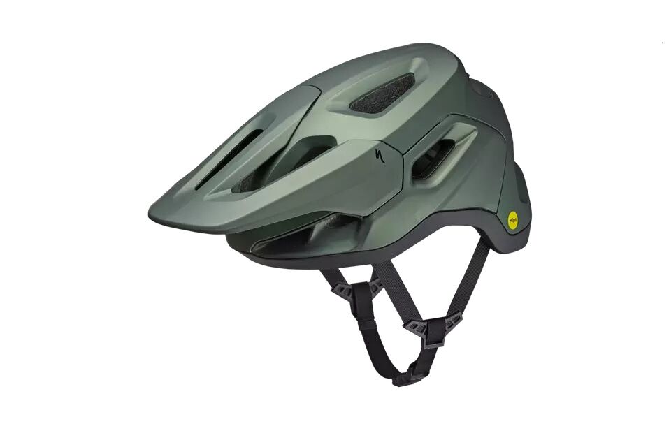 Casco Tactic 2026 Oak Green Specialized original, casco trail enduro, ventilación avanzada, MIPS Evolve, ANGi-ready, certificación NTA 8776, anti-falsificación, distribuidor oficial.