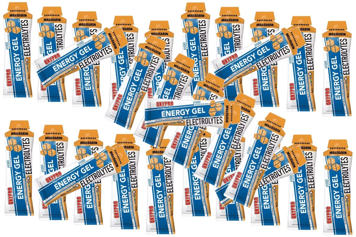 Gel energético OXIPRO - ENERGY Gel líquido - ELECTROLITOS - MANDARINA - Imagen 3