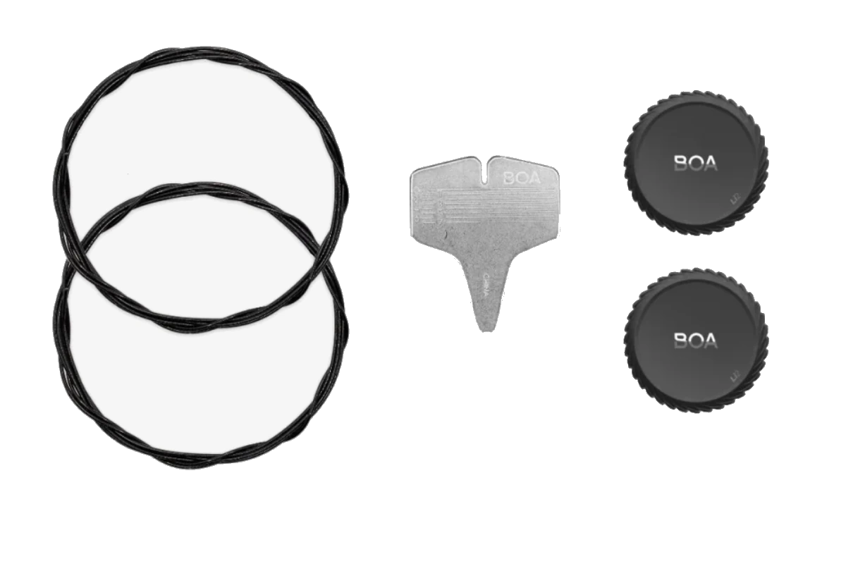 Kit BOA® Li2 Dual Pull Dial A — Recambio de cierres para zapatillas de ciclismo compatibles - Imagen 2