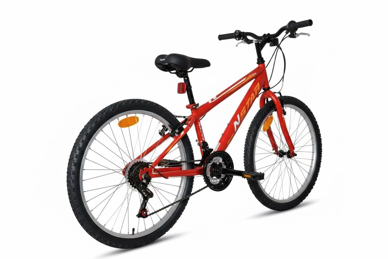 Bicicleta MTB Juvenil N-Star 24 pulgadas Acero 18 velocidades | Niño y niña 8-13 años - Imagen 7