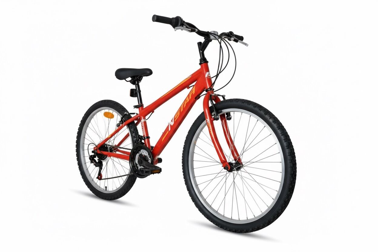 Bicicleta MTB Juvenil N-Star 24 pulgadas Acero 18 velocidades | Niño y niña 8-13 años - Imagen 8