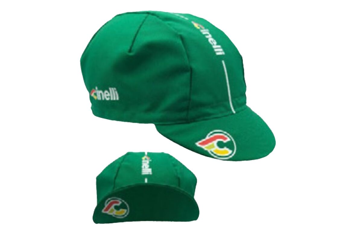 Gorra ciclismo CINELLI - SUPERCORSA JAGUAR GRENN