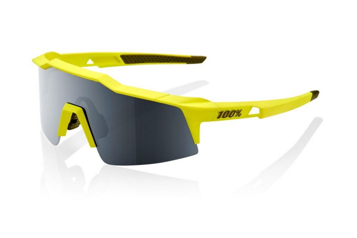 Gafas ciclismo 100% - SPEEDCRAFT® SL - Soft Tact Banana - Black Mirror Lens