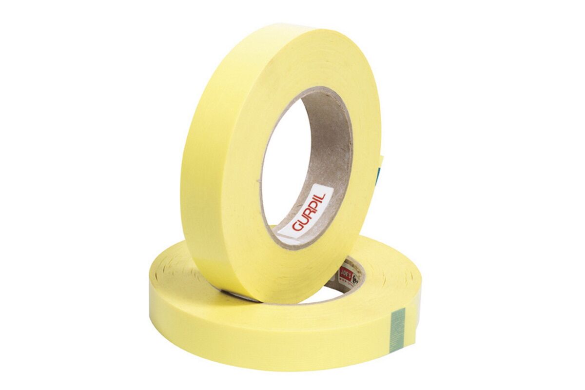 Fondo de llanta amarillo GURPIL 10m x 21mm