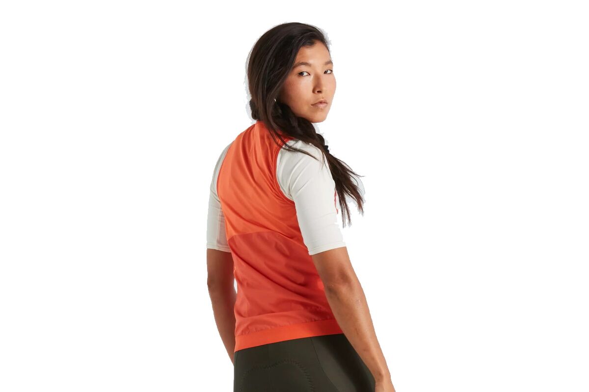 Chaleco Prime Wind Mujer 2024 – Specialized | Ligero, Resistente al Viento y Plegable - Imagen 3
