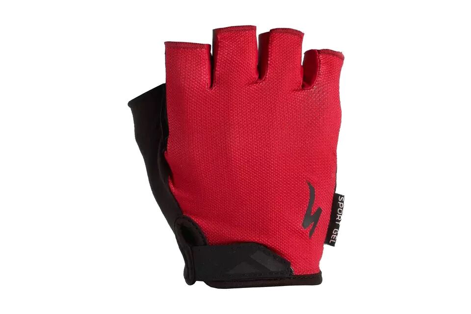 Guantes cortos ciclismo SPECIALIZED SPORT GEL BODY GEOMERY - Vivid Red