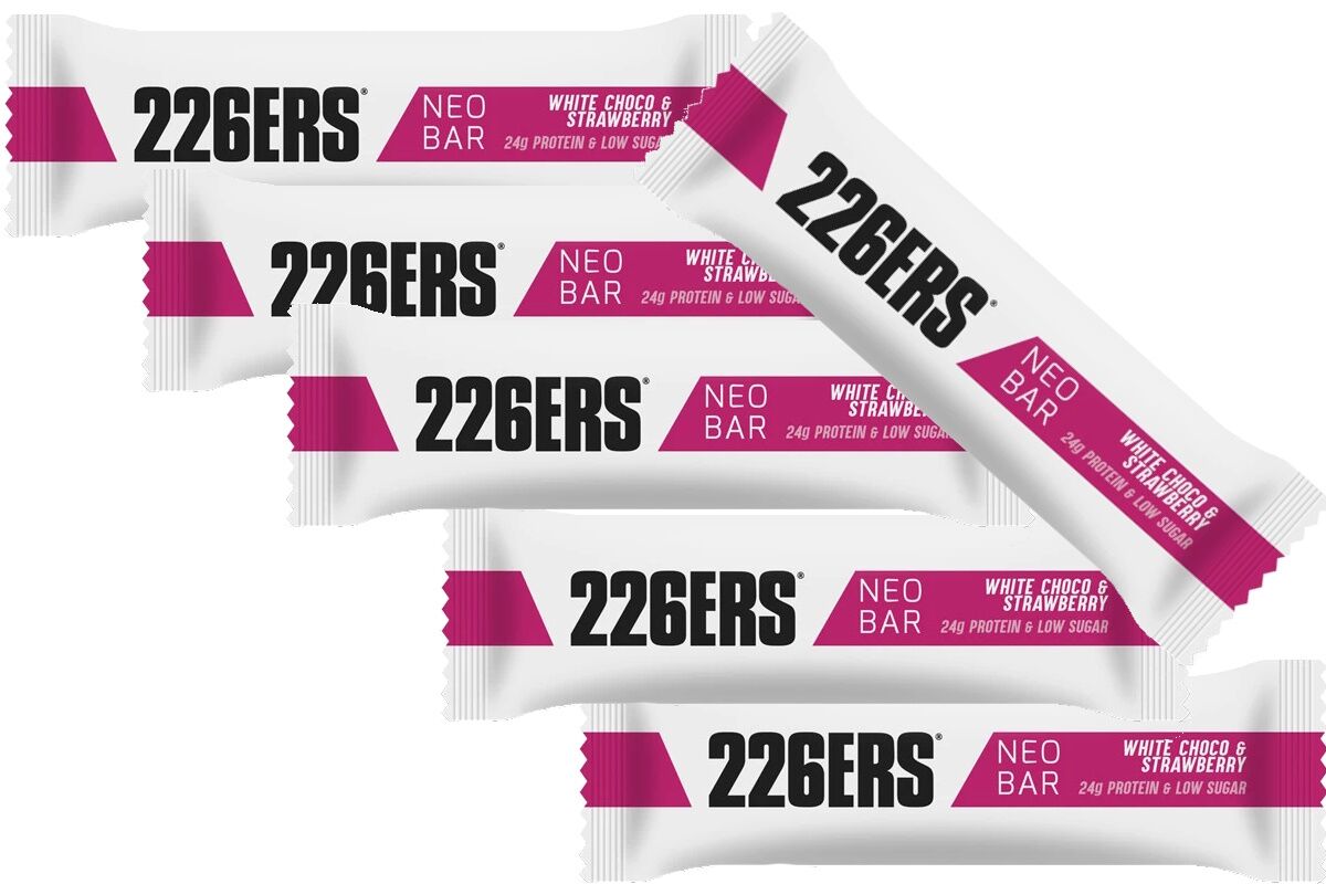 Barrita 226ERS - NEO BAR PROTEIN - Chocolate Blanco y Fresa - Imagen 2