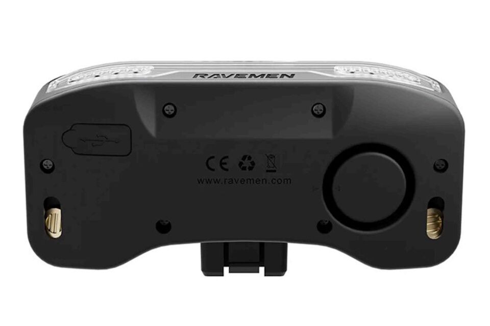 Piloto trasero Ravemen NT101 con intermitentes de giro - Imagen 3