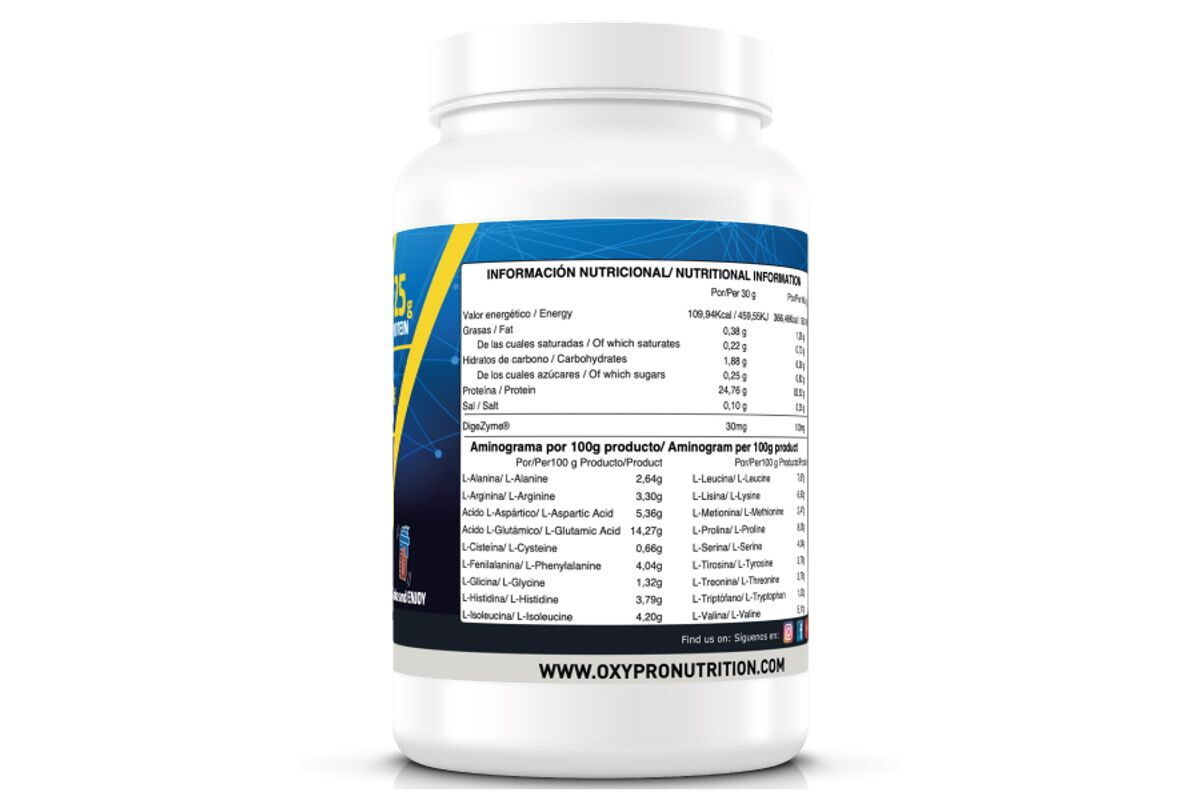 Proteina OXIPRO Night Recovery Cream (Caseina + Digezyme®) - 1000g - Imagen 4