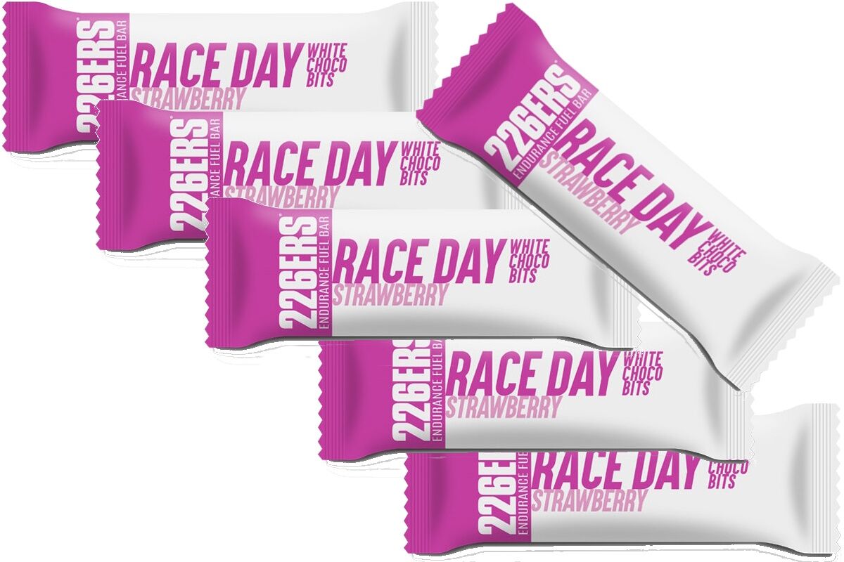 Barrita 226ERS - ENDURANCE FUEL BAR - CHOCO BITS - Chocolate Blanco y Fresa - Imagen 2