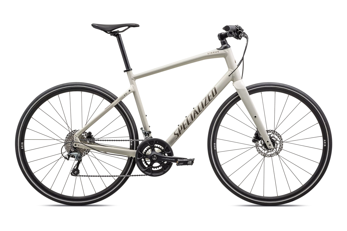 Specialized Sirrus 4.0 – Fitness rápida con Future Shock 1.5, Tiagra 2x10 y frenos hidráulicos