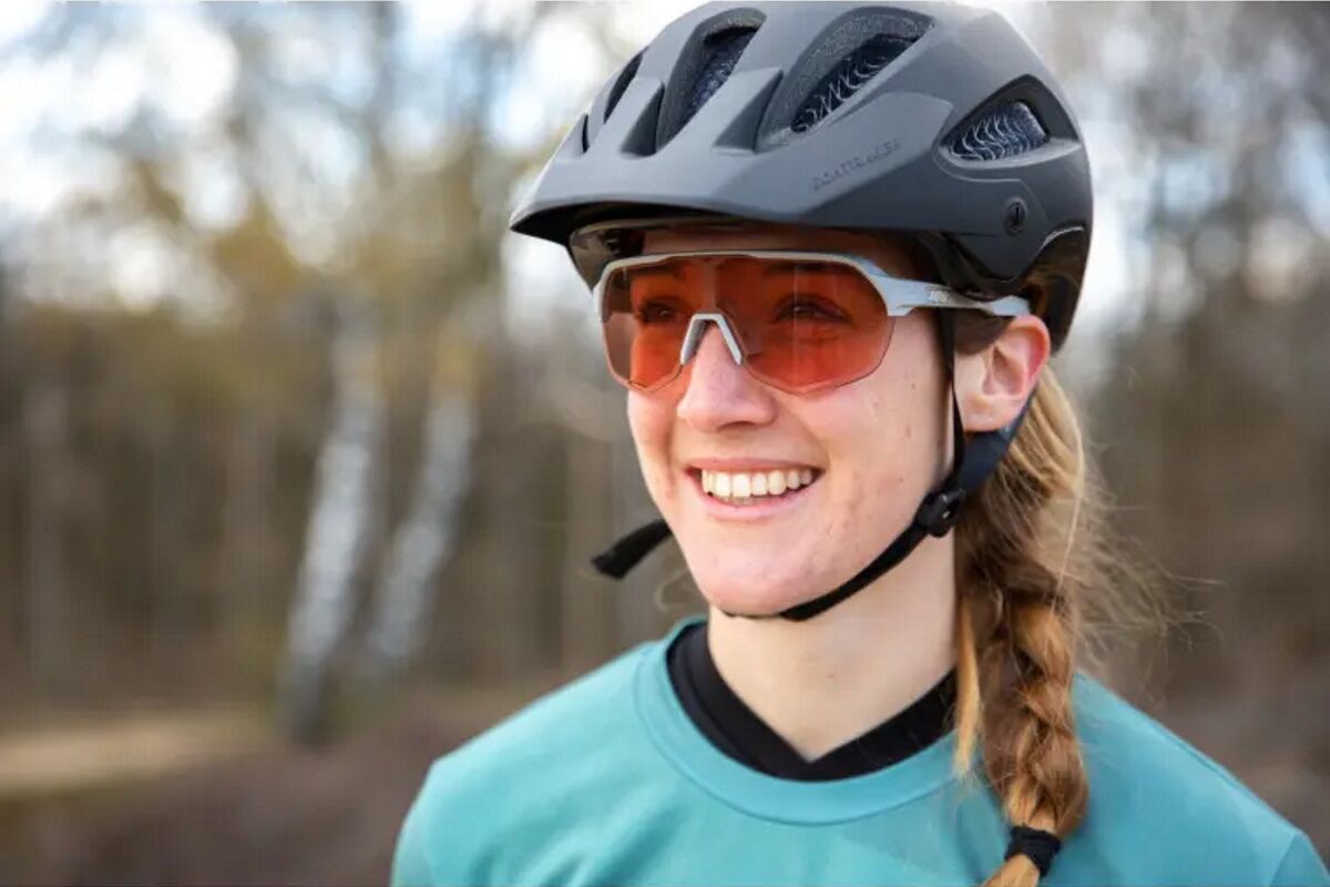 Gafas ciclismo 100% - S2® - Soft Tact Black - HiPER Crimson Silver Mirror Lens - Imagen 3